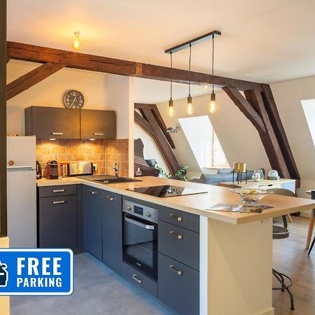 Ferienwohnung Happy Loft - Centre Historique + Parking Prive Blois Exterior foto